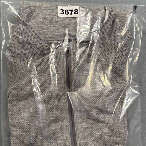 Lululemon Metal Vent Tech Pullover Men XL 1/4 Zip L/S Stretch LIGHT GRAY HAS TAG - Picture 9 of 9